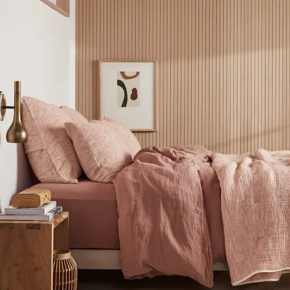 New Parachute Marble Cloud Cotton Euro Sham in Dune